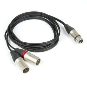 MUSIC STORE MTP 2.0 F5-MM1-2k Ad.-Cable XLRf 5-pole / 2x – XLRm 3-pole, 2m