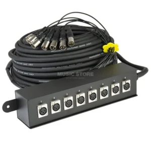 MUSIC STORE Multicore 8xXLR, 30m, Stagebox –