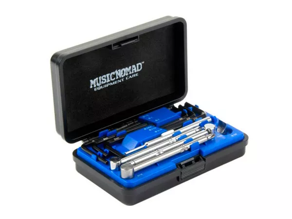 MUSICNOMAD Premium Guitar Tech Truss Rod Wrench Set 11pcs