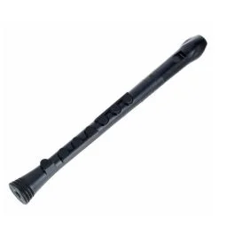 Flauto Dolce soprano Nuvo black/black diteggiatura tedesca