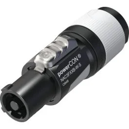 Powercon volante Neutrik NAC3FXXB-W-S