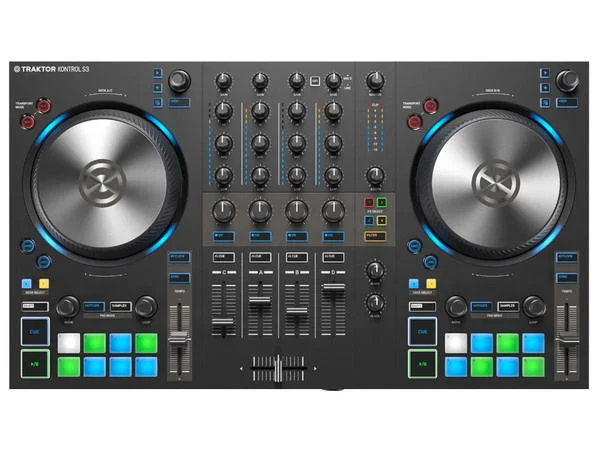 NATIVE INSTRUMENTS TRAKTOR KONTROL S3 CONTROLLER CONSOLLE 4 CANALI PER DJ