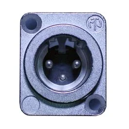 Spina Neutrik pannello 3 poli XLR