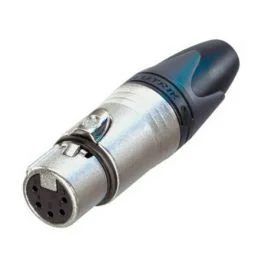 Neutrik nc5fxx neutrik.5p.cbl.fem.xlr.silver