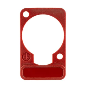 Neutrik DSS-2 Lettering Plate red
