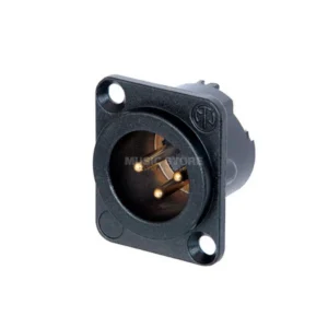 Neutrik NC3MD-LX-B Chassis Plug