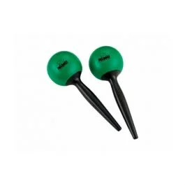 Nino Percussion nino582gr maracas in plastica verdi