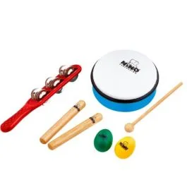 Set percussioni didattiche Nino SET 3 5pz