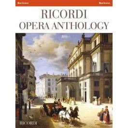 Ricordi Opera Antology per Baritono e Piano
