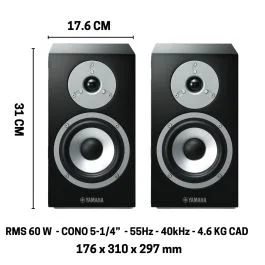 Coppia diffusori Yamaha NS-BP301 black