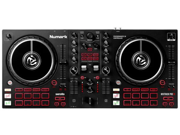 NUMARK MIXTRACK PRO FX CONTROLLER CONSOLLE 2 CANALI PER DJ CON PADDLE EFFETTI MIX-TRACK