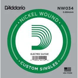 Corda Elettrica D`Addario NW034 nickel wound
