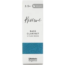 Ance Clarinetto Basso Reserve Organics By D’Addario n.3,5+ 5pz