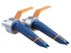 ORTOFON CONCORDE DJ MK2 TWIN COPPIA DI SHELL CON TESTINE E PUNTINE SFERICHE PER DJ