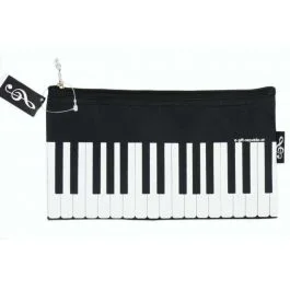 Astuccio Agifty Nero con tastiera piano 24×12.5cm