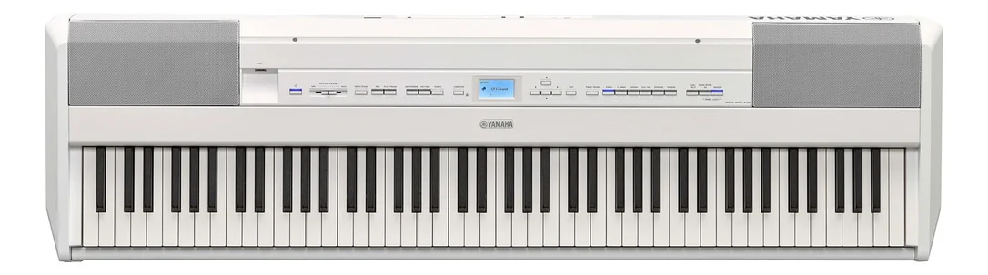 YAMAHA P515WH PIANO PIANOFORTE DIGITALE DA PALCO 88 TASTI PESATI IN LEGNO BIANCO WHITE P-515-WH