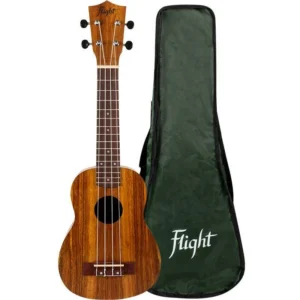Flight: NUS200 Soprano Ukulele – Teak