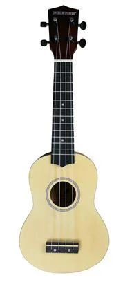 Pure Tone Soprano Ukulele Natural Pack KUS15