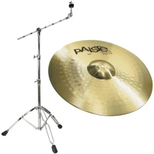 Paiste Ride 101 20 piatto per percussioni con supporto