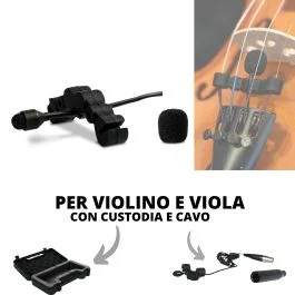 Microfono a clip Audio Design Pro PA MVL per Violino/Viola