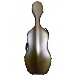 Custodia per violoncello Passion in policarbonato Champagne