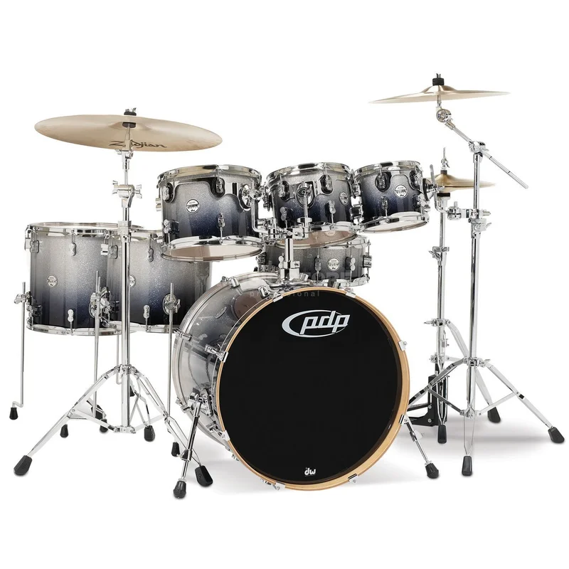 PDP PDP Concept Maple CM7, Silver to Black Fade