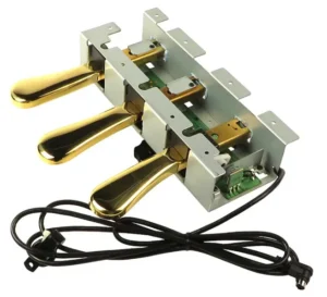 YAMAHA V005310R PEDALIERA DI RICAMBIO 3 PEDAL IPER CLP240 CLP330 CLP880