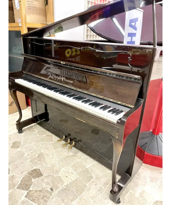 PIANOFORTE VERTICALE SCHULZE POLLMANN NOCE