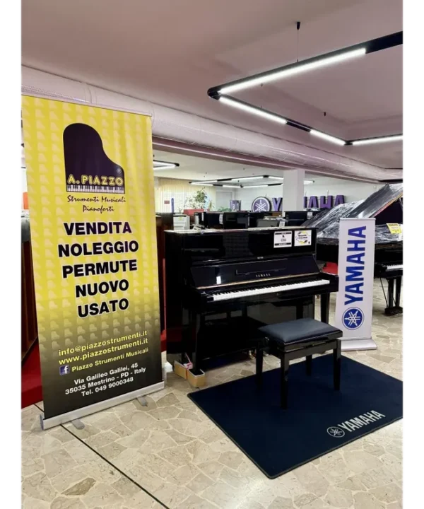 PIANOFORTE VERTICALE YAMAHA MOD. U1 NERO LUCIDO