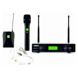 Audio Design Pro pmu 2212hbp sistema 200 ch, uhf mano+head set