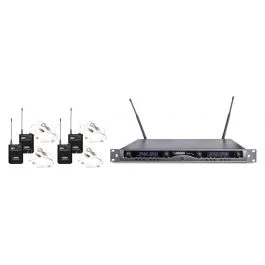 Audio Design Pro pmu 440 4xbodypack tx+ 1x rx 1u rack
