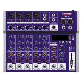 Audio Design Pro pmx.411 mixer professionale 4+1+1 canali – usb/bt