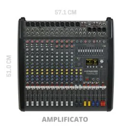Dynacord PowerMate 1000-3 – Mixer Amplificato 10 Canali 2x1000W | Cavallimusica