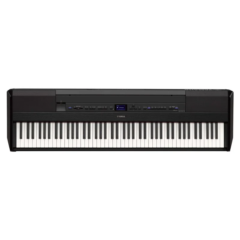 YAMAHA P515B PIANO PIANOFORTE DIGITALE DA PALCO 88 TASTI PESATI IN LEGNO NERO P-515B