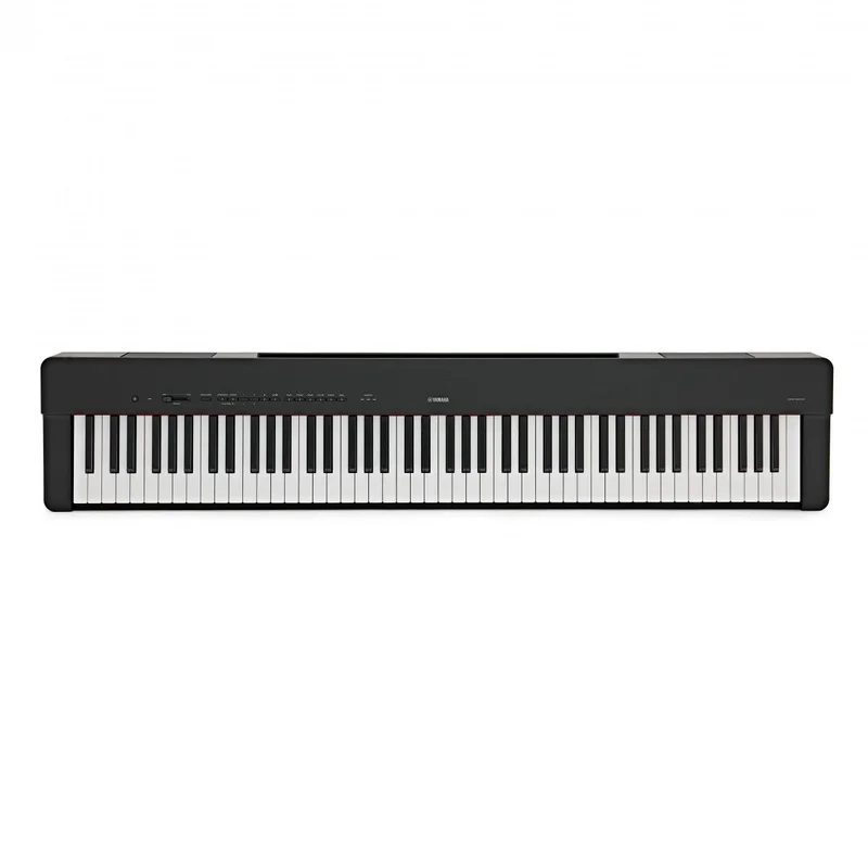 YAMAHA P225 B BLACK PIANO PIANOFORTE DIGITALE DA PALCO 88 NERO TASTI PESATI P-225B