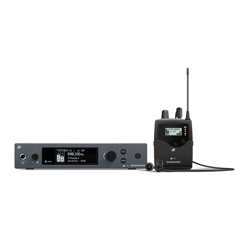 SENNHEISER EW IEM G4 SISTEMA IN EAR MONITOR WIRELESS (B-Range):626 – 668 MHz B-BAND