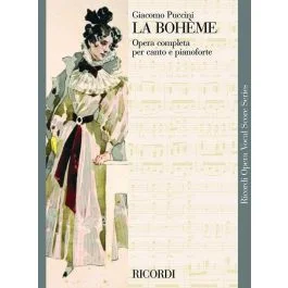 G.Puccini La Bohème opera completa per canto e pianoforte Ed.Ricordi