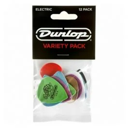 Dunlop pvp113 electric variety pack (busta da 12 plettri)