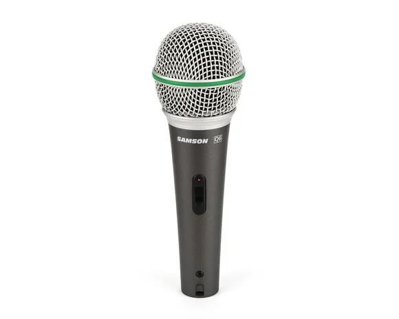 SAMSON Q6 MICROFONO DINAMICO PALMARE PER VOCE SUPERCARDIOIDE Q-6