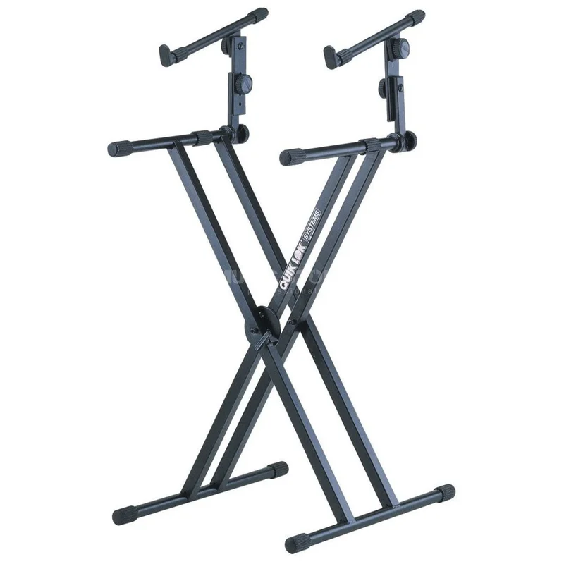Quik Lok QL/642 Heavy Duty Double-Brace X Frame Keyboard Stand
