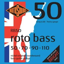 ROTOSOUND RB50 MUTA CORDE PER BASSO 4 CORDE .50, .70, 90, .110 RB-50