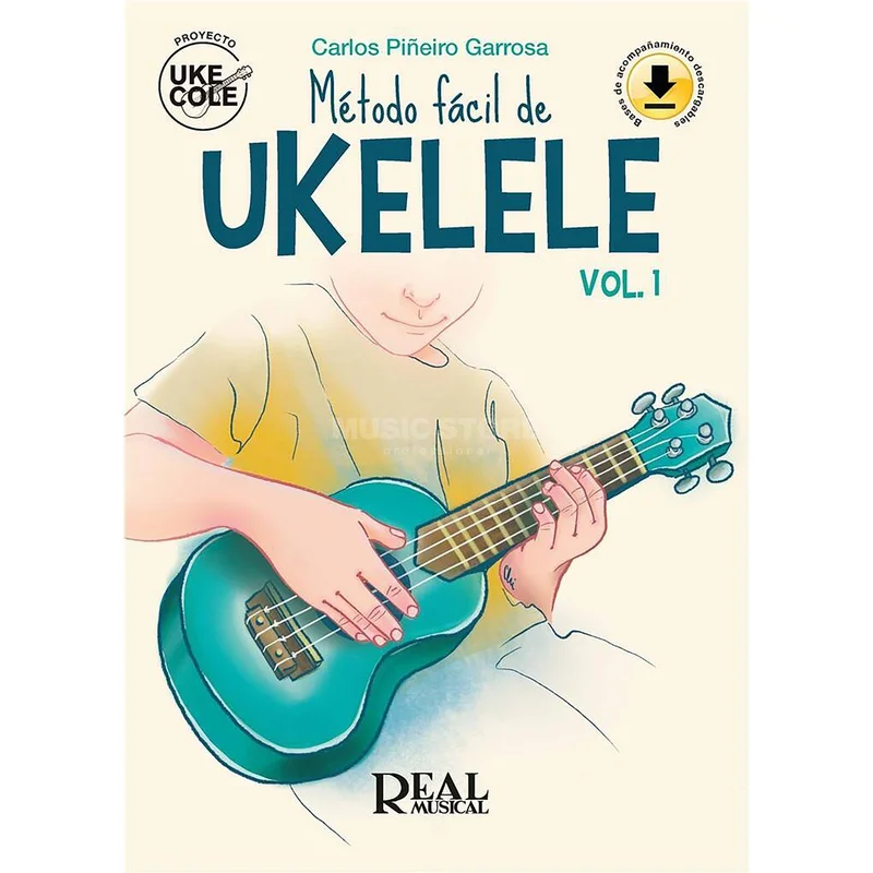 Real Musical Método fácil de ukelele vol. 1