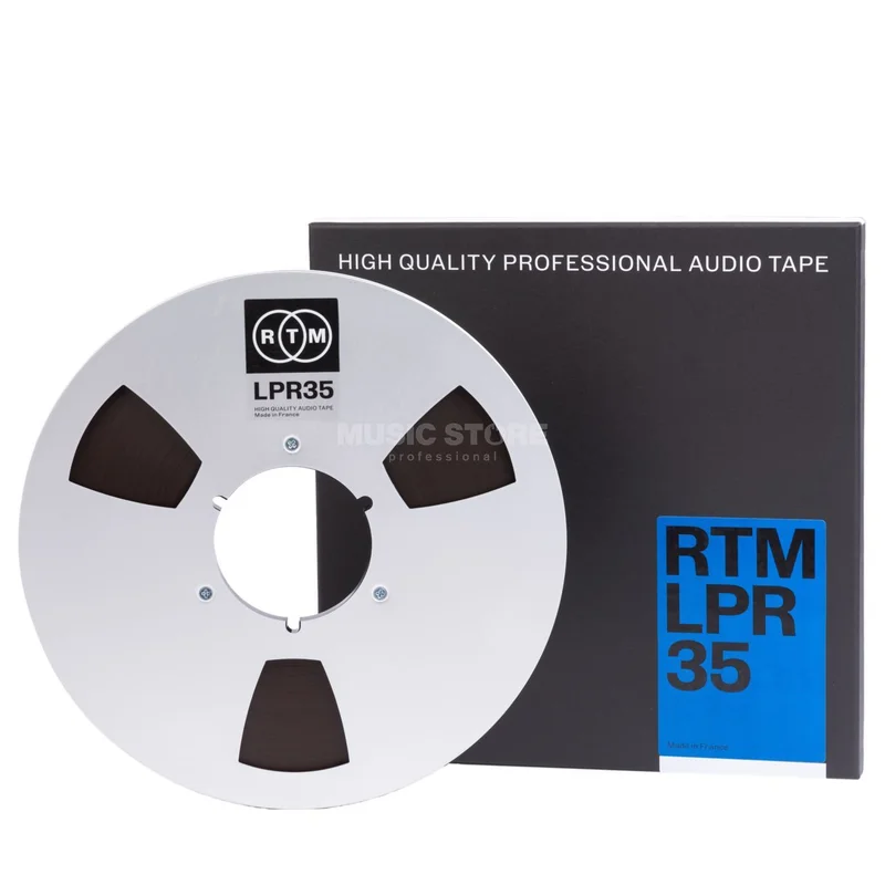 Recording The Masters LPR35 Long-Play Studio Tape ¼” 1100m (Metal Reel)