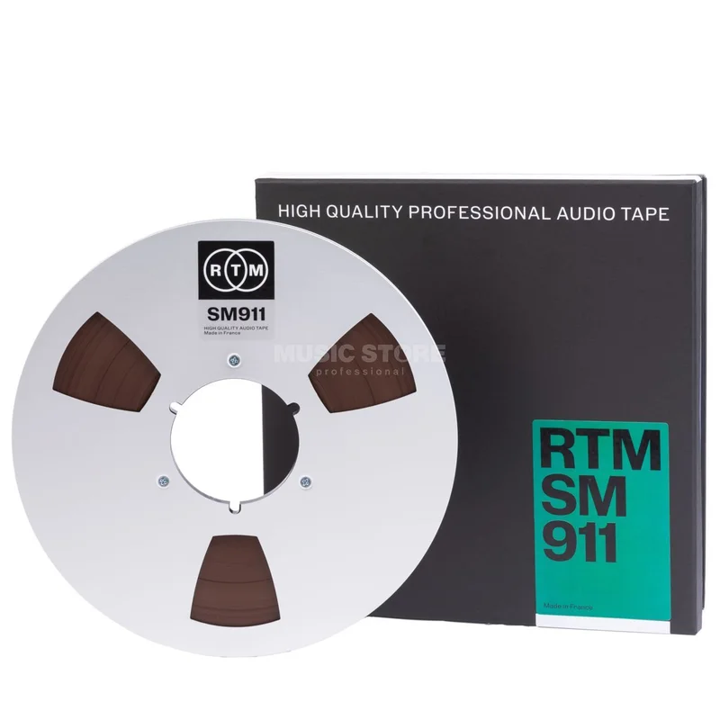 Recording The Masters SM911 Industry Studio Tape 1″ 762m (Precision Reel)