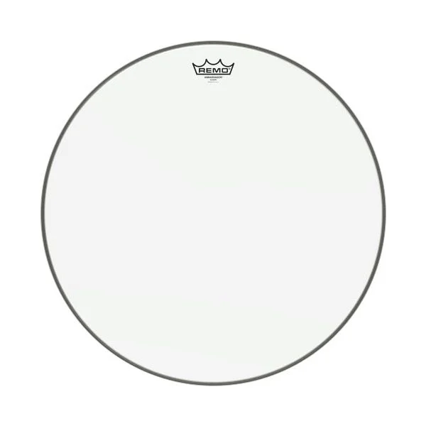 PELLE CASSA 20″ TRASPARENTE REMO AMBASSADOR BA-0312-00