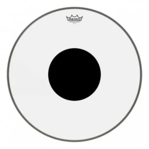 REMO CS132010 PELLE BATTERIA CONTROLLED SOUND BLACK DOT TRASPARENTE 20 PER CASSA CS-1320-10