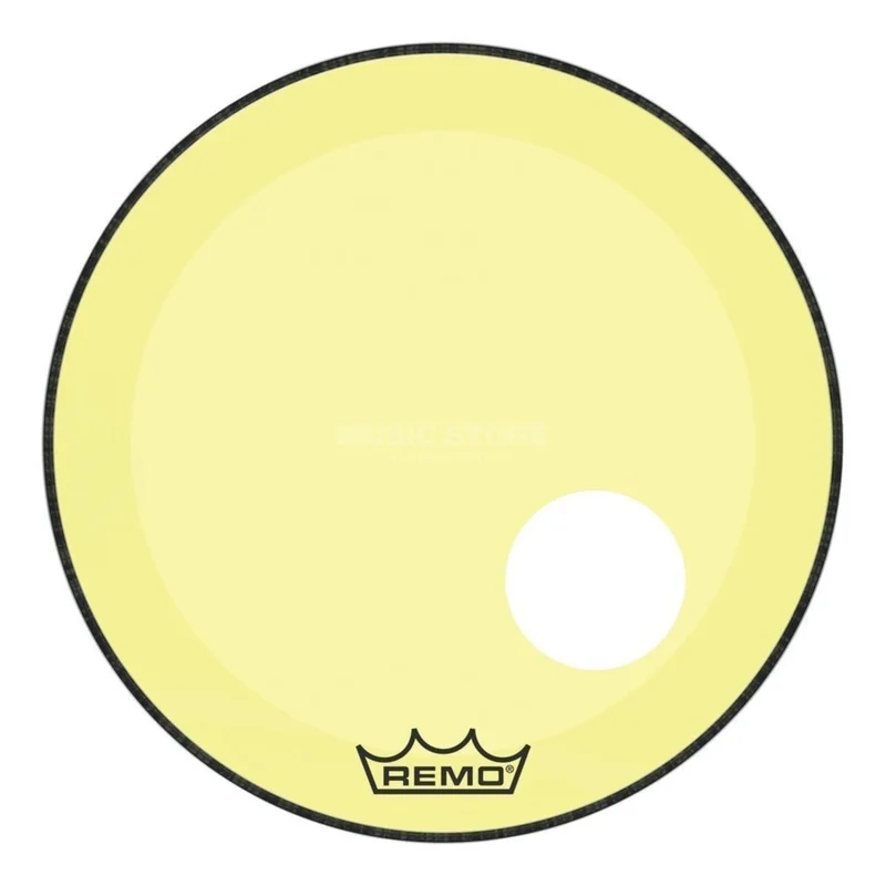Remo Powerstroke 3 Colortone 20″ Gelb, mit 5″ Loch