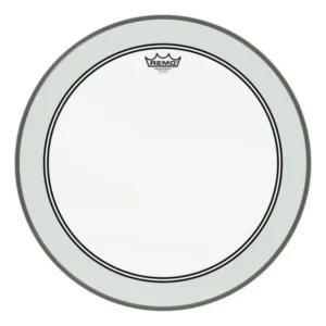 REMO POWERSTROKE 3 22″ CLEAR FELT TONE