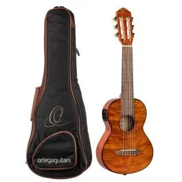Chitarra Classica Guitalele elettrificata Ortega RGLE18FMH con borsa