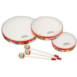Remo RH-3100-00 Set tamburelli Rhythm Club Hand Drum 6/8/10″ | Cavalli Musica